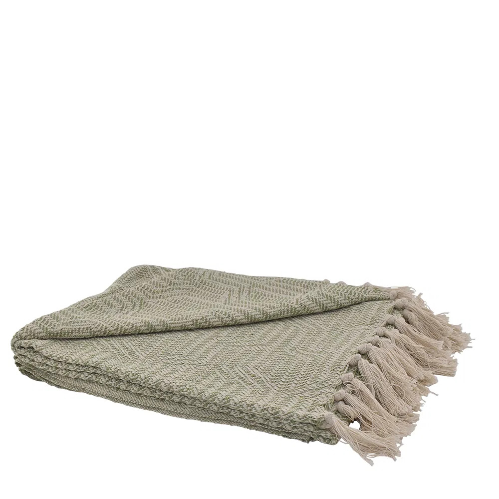 Plaid, grøn 160x130 cm Plaid, grøn 160x130 cm