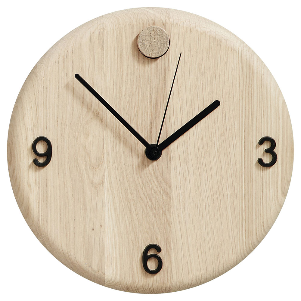 Wood ur, Ø22 cm, eg