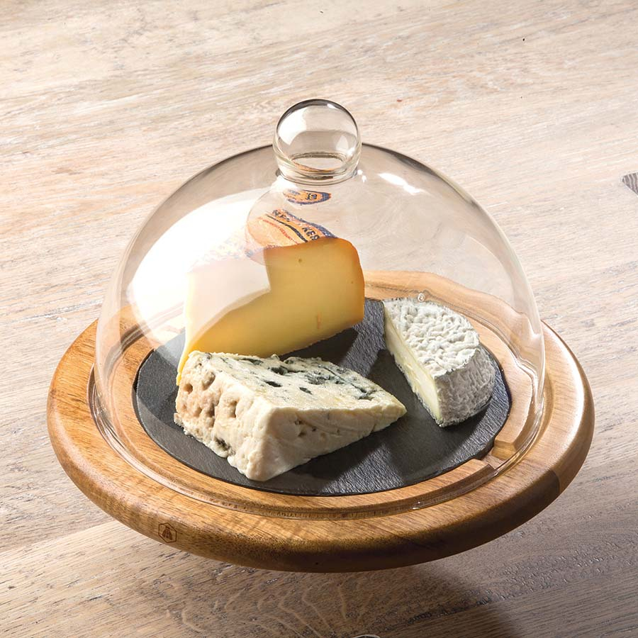 Laguiole Osteklokke med træbræt Laguiole Osteklokke med træbræt