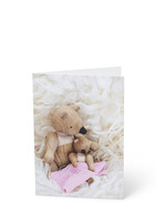 Kay Bojesen Kort A6 Barnedåb rosa 1 stk.