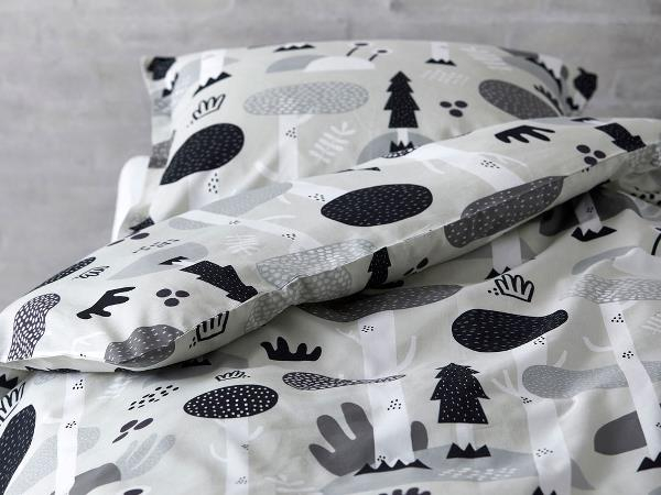 Södahl Magic Forest Sengetøj 70 x 100 cm Sort* Södahl Magic Forest Sengetøj 70 x 100 cm Sort*