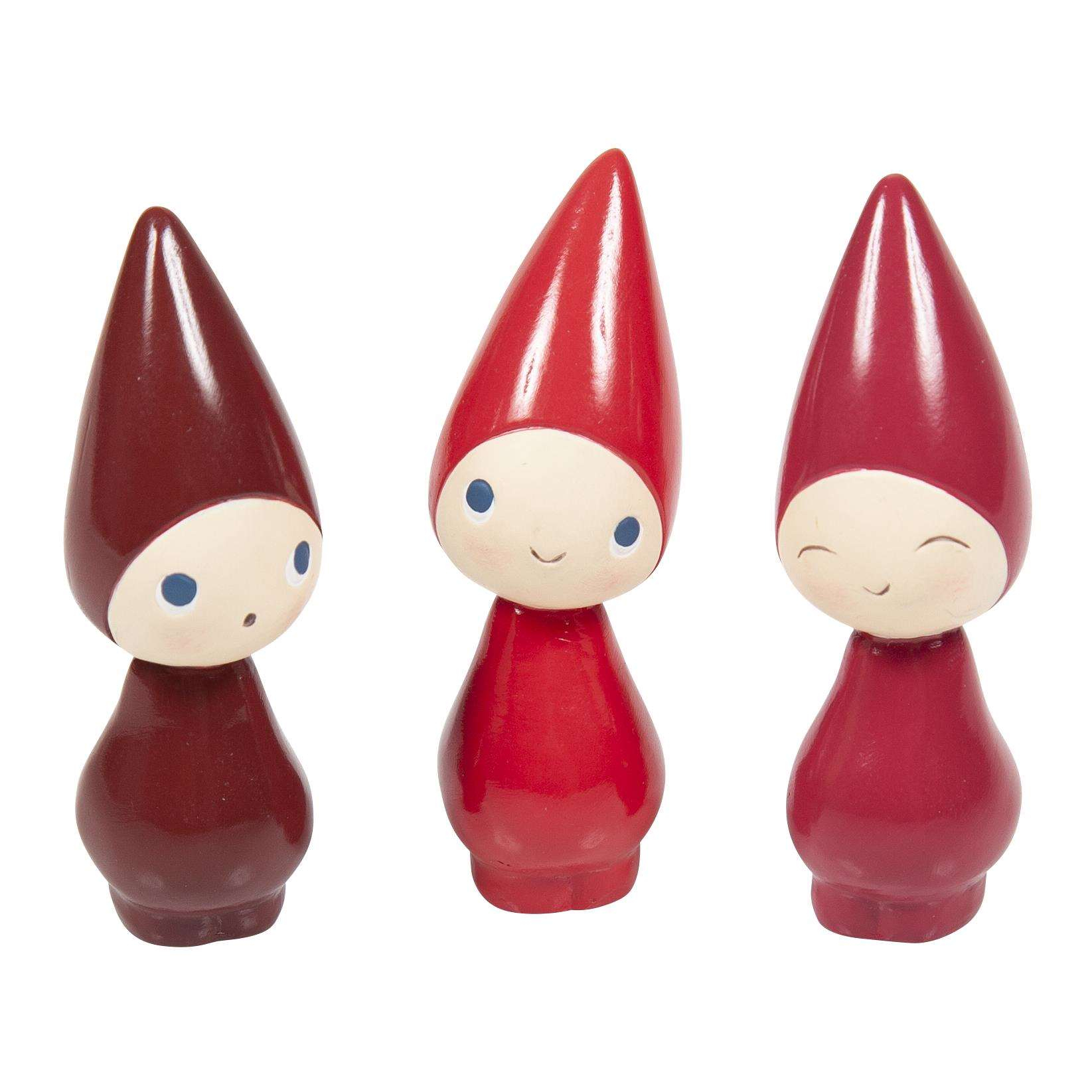 Santa Peggy giggiling rasberry H 11cm