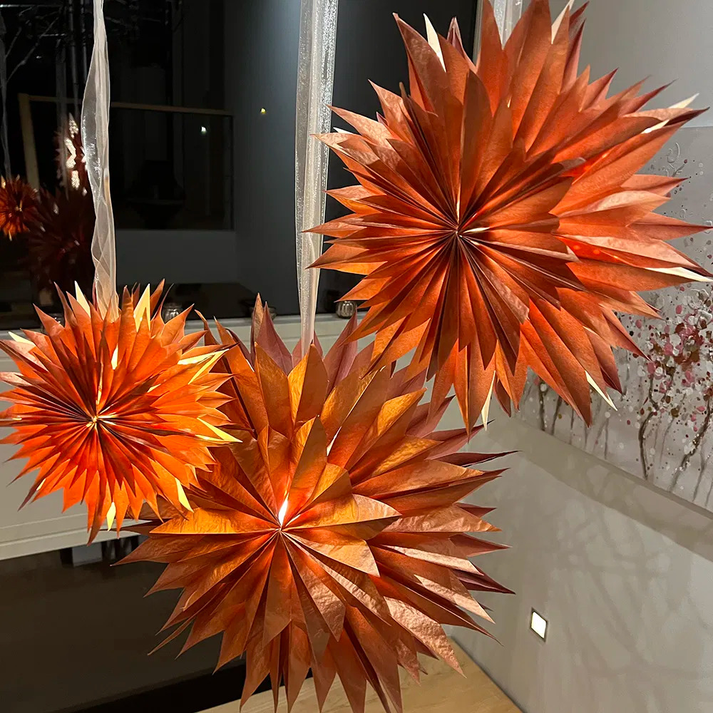 Snefnug, lille, abrikos, D35 cm Snefnug, lille, abrikos, D35 cm