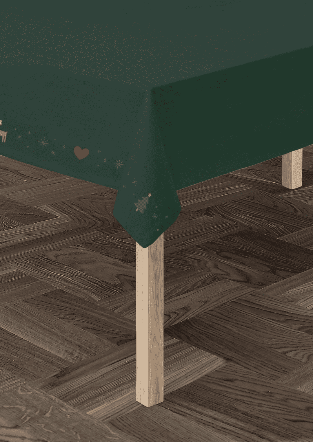 Christmas Fable Dug 150x270 cm grøn