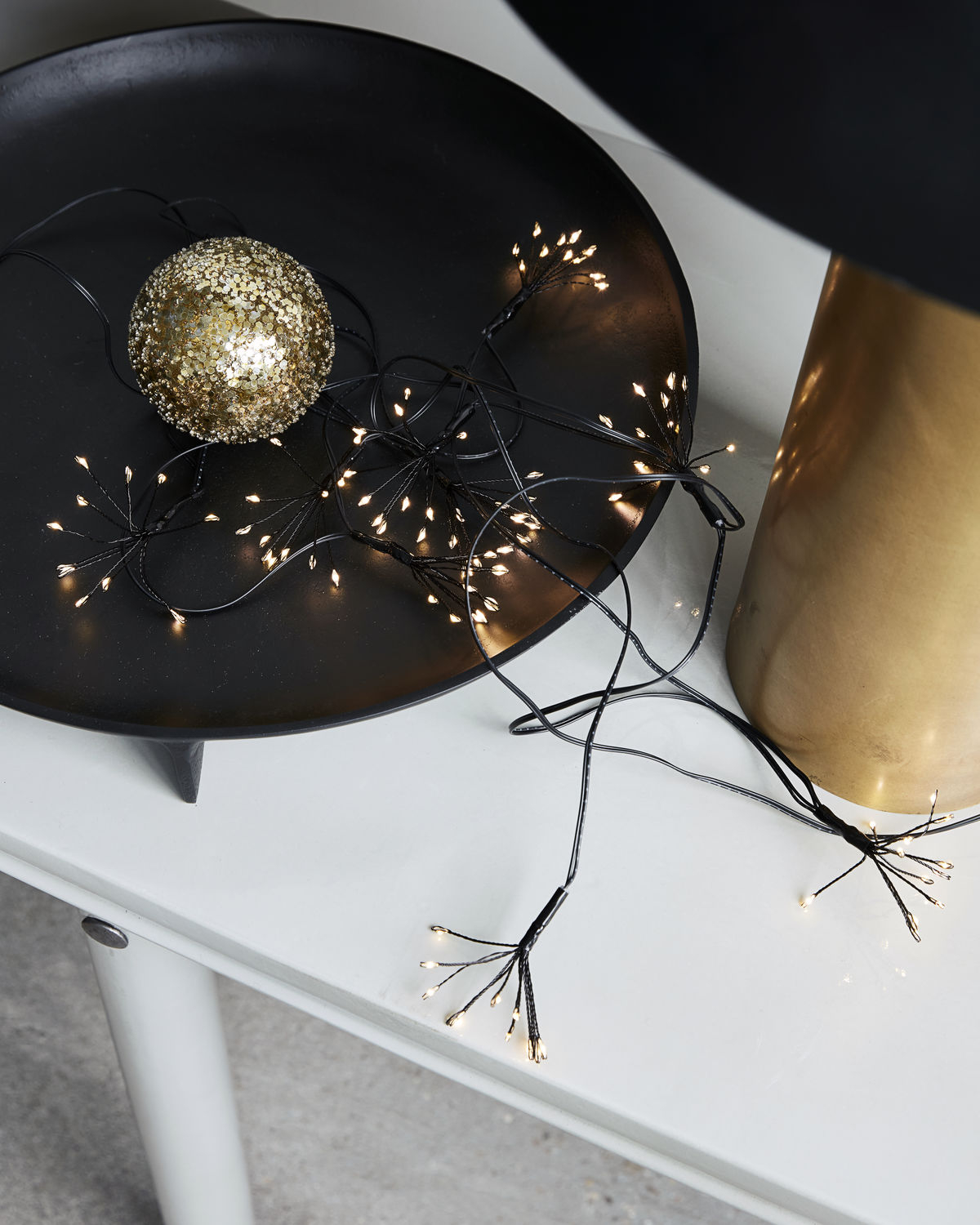 Lyskæde, Stars, Sort 270 cm* Lyskæde, Stars, Sort 270 cm*