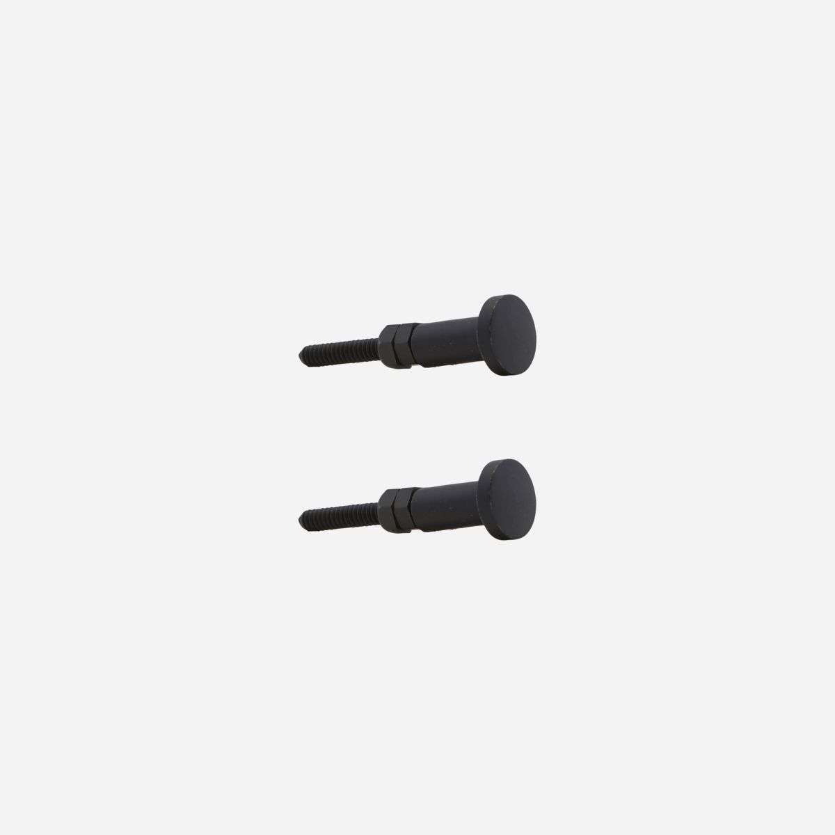 Knop, Ø 1,5 cm, sort Knop, Ø 1,5 cm, sort