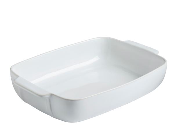 Pyrex Fad rektangulært 30 x 22 cm Hvid