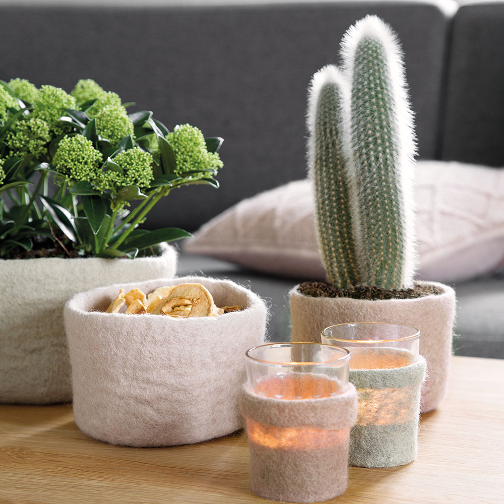 Bowl, Beige, Medium Bowl, Beige, Medium