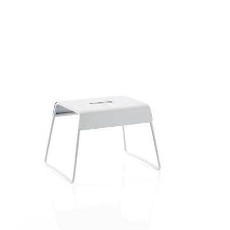 Zone A-Stool Skammel 39 x 30 x 27,5 cm Soft Grey