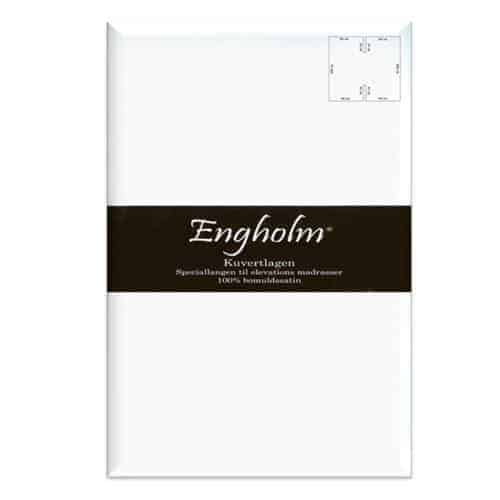 Satin splitlagen - H-Lagen 70 Cm. 180x210x25cm
