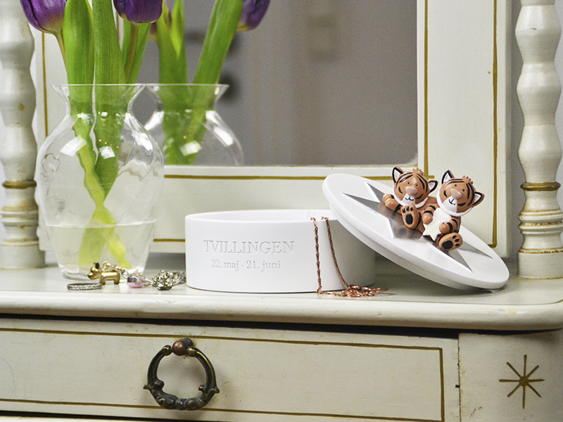 Smykkeskrin Tvillingen Smykkeskrin Tvillingen