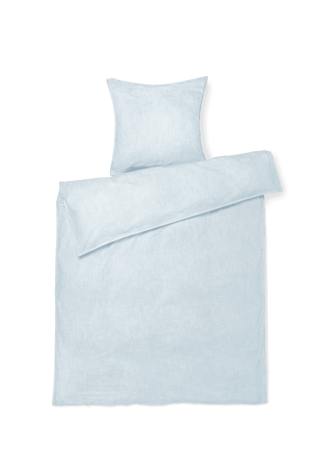 Monochrome Lines Sengetøj 150x210 cm lys blå/hvid SE Monochrome Lines Sengetøj 150x210 cm lys blå/hvid SE