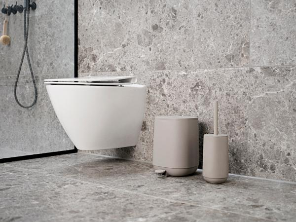 Zone Denmark Time Toiletbørste 11 x 36 cm Concrete