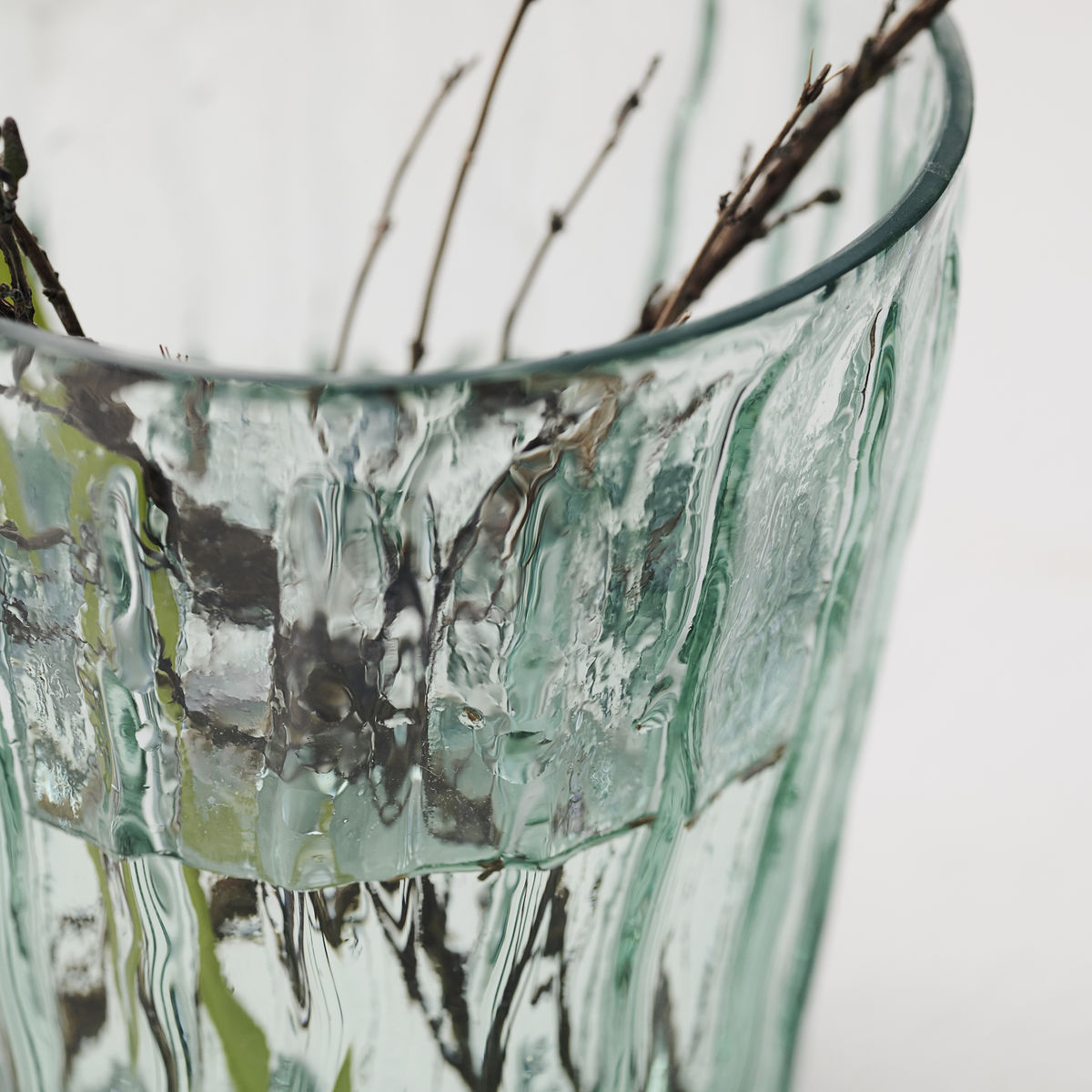 Tinka Fyrfadsstage, lyseblå