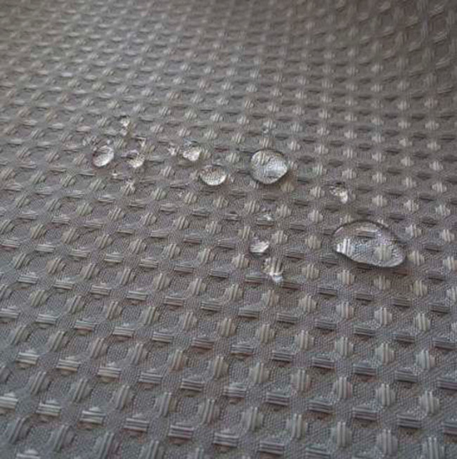 MOUD Home WAFFLE Badeforhæng i grå - 180x220 cm MOUD Home WAFFLE Badeforhæng i grå - 180x220 cm