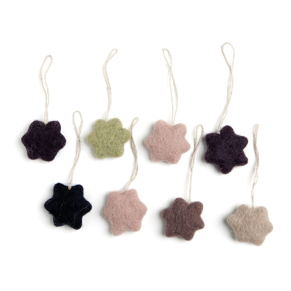 Mini stars, set of 8 pcs. Mini stars, set of 8 pcs.