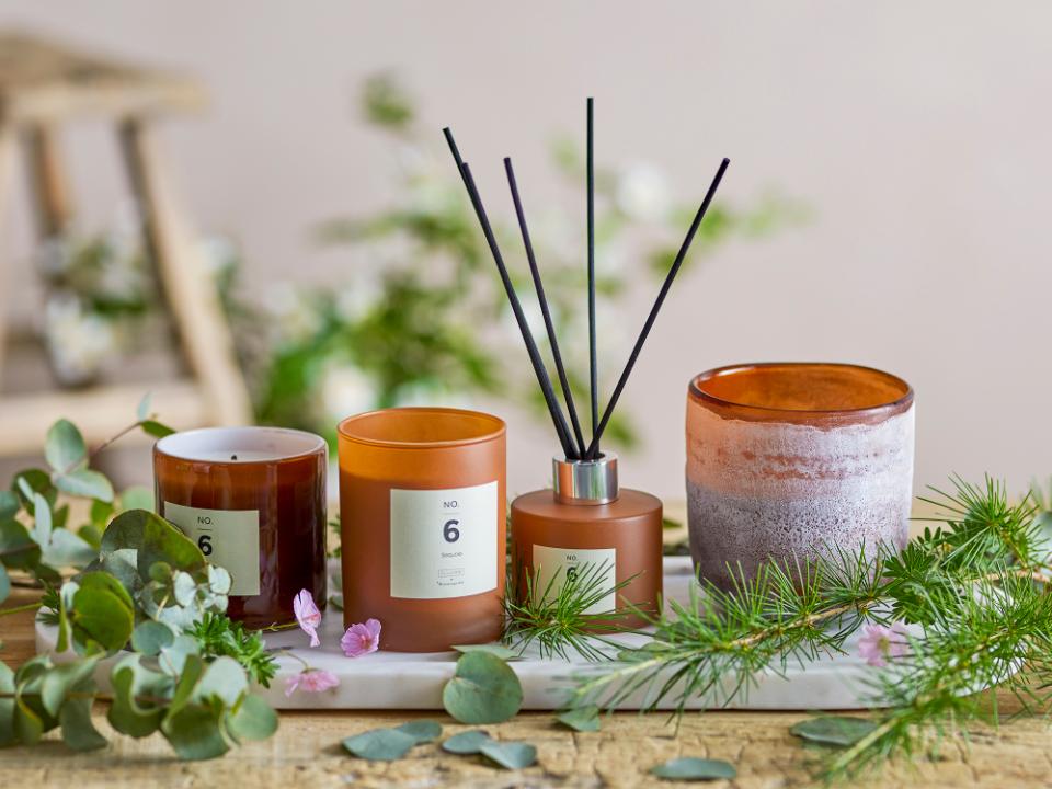 NO. 6 - Sequoia Duftpinde, Brun, Duftevand NO. 6 - Sequoia Duftpinde, Brun, Duftevand