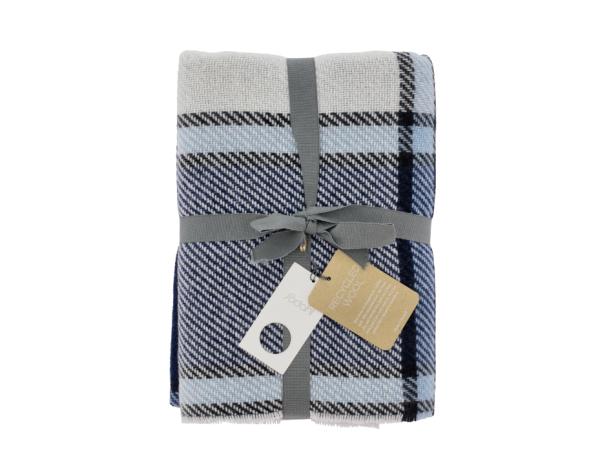 Södahl Precise Plaid 130 x 170 cm Blue
