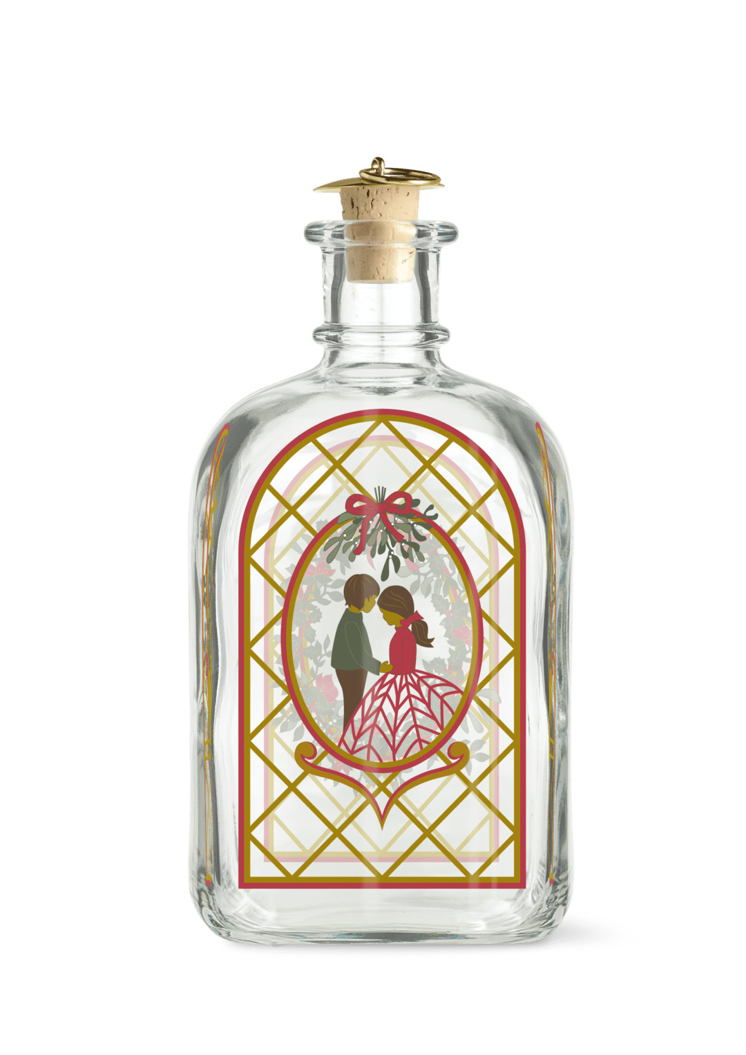 Holmegaard Christmas Juleflaske 2025 73 cl multi