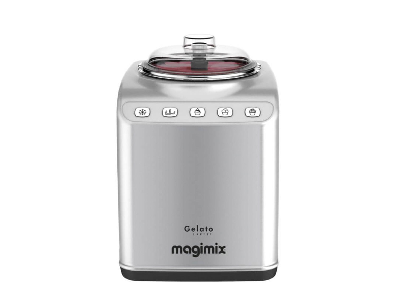 Ismaskine Gelato Expert 2 liter 140 watt Stål