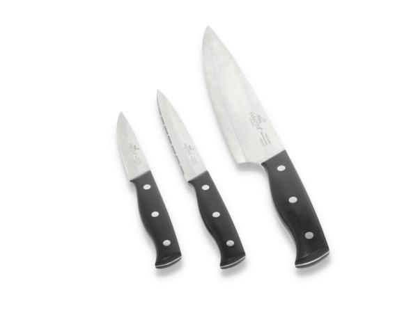 Lion Sabatier International Austral Knivsæt 3 dele Stål/Sort Lion Sabatier International Austral Knivsæt 3 dele Stål/Sort