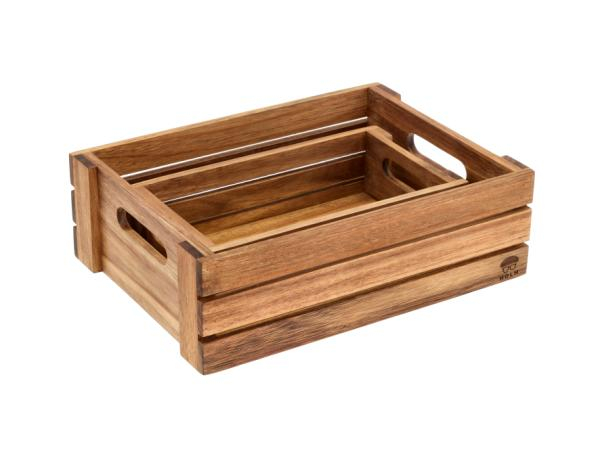 HOLM Kassesæt 2 stk Akacietræ HOLM Kassesæt 2 stk Akacietræ