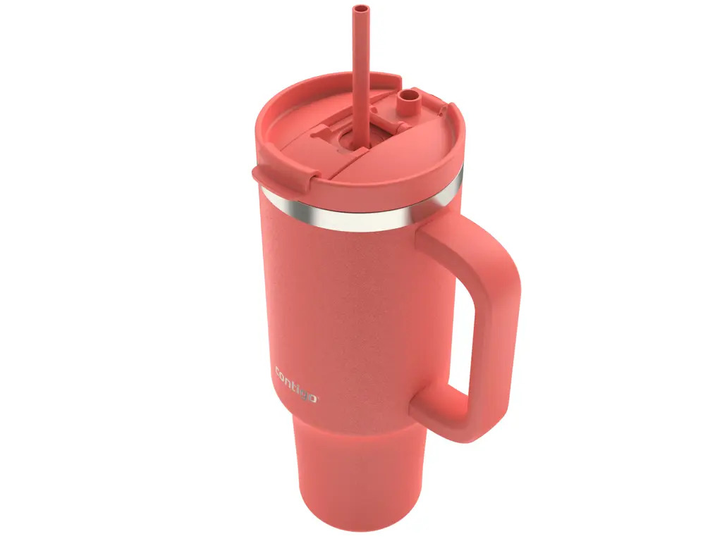 Contigo Streeterville Tumbler with Handle Coral, 1200ml Contigo Streeterville Tumbler with Handle Coral, 1200ml