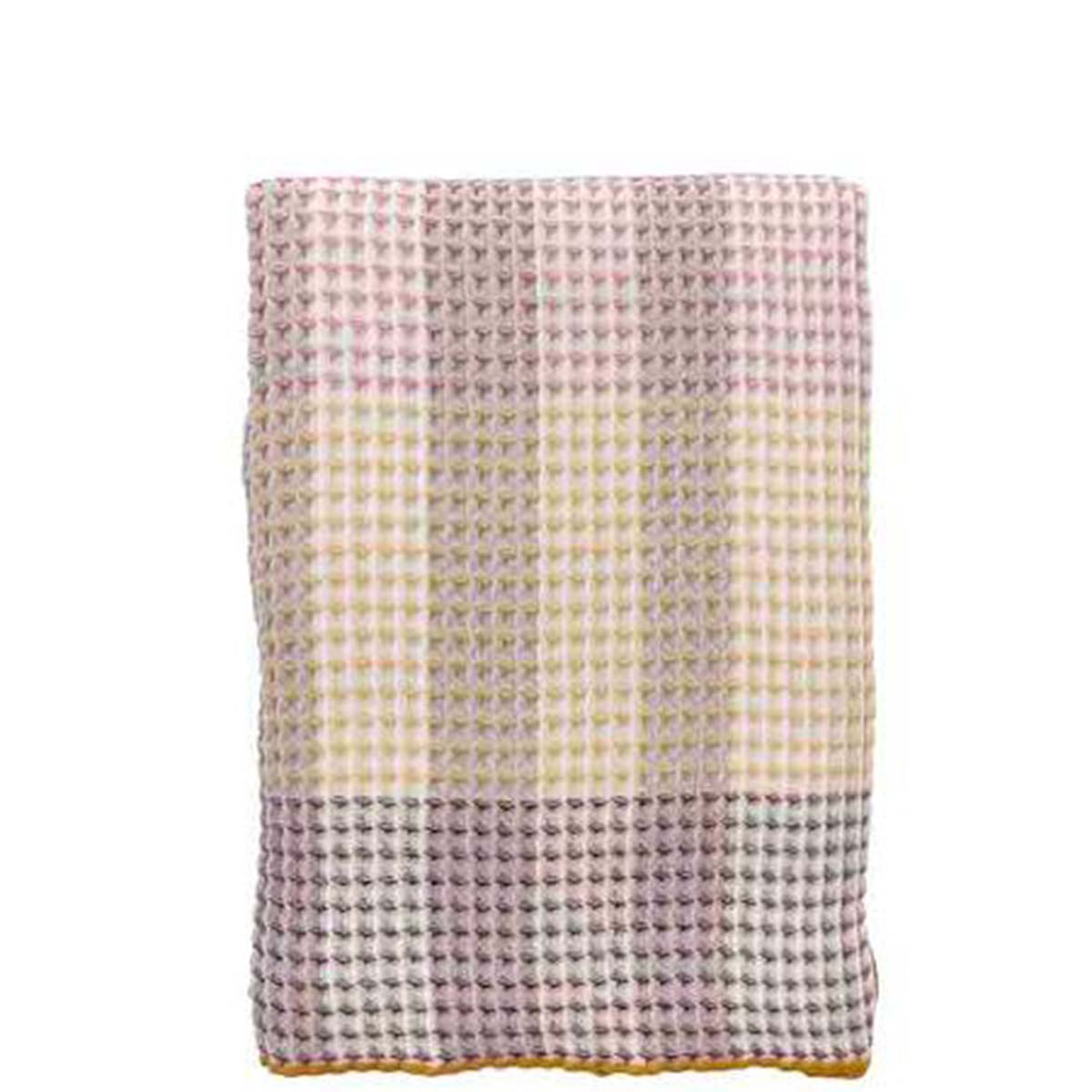 Södahl Blend Plaid 150 x 170 cm Gold/Multi* Södahl Blend Plaid 150 x 170 cm Gold/Multi*