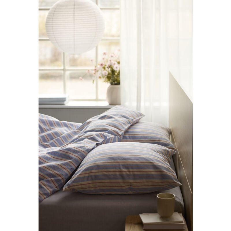 Södahl Sengetøj 140x200 cm Flow Sky Blue