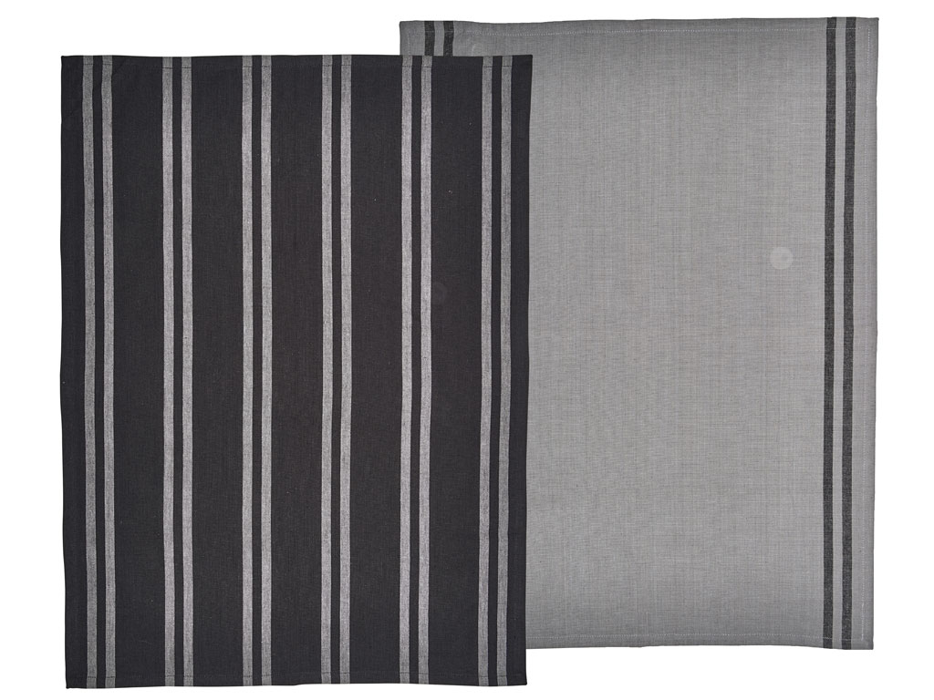 Södahl Soft Tools Viskestykke, black, 2 pak Södahl Soft Tools Viskestykke, black, 2 pak