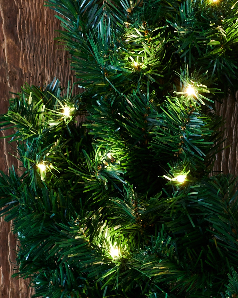 Julekrans, 45 cm, Grøn