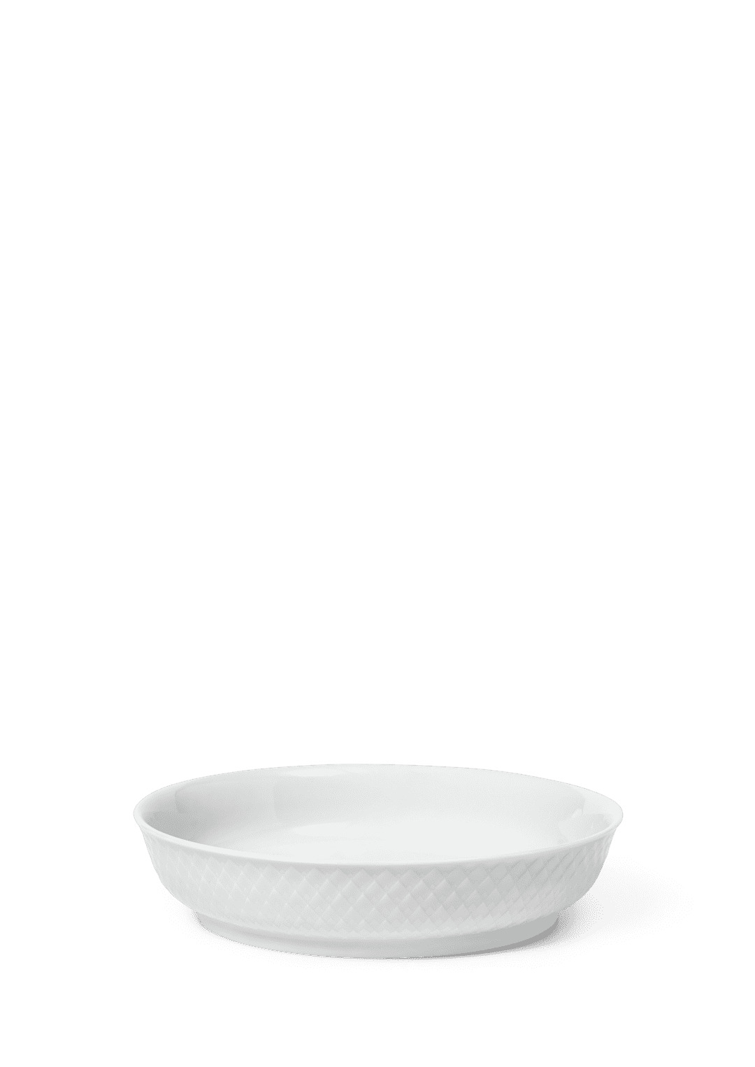 Rhombe Desserttallerken Ø16 cm hvid