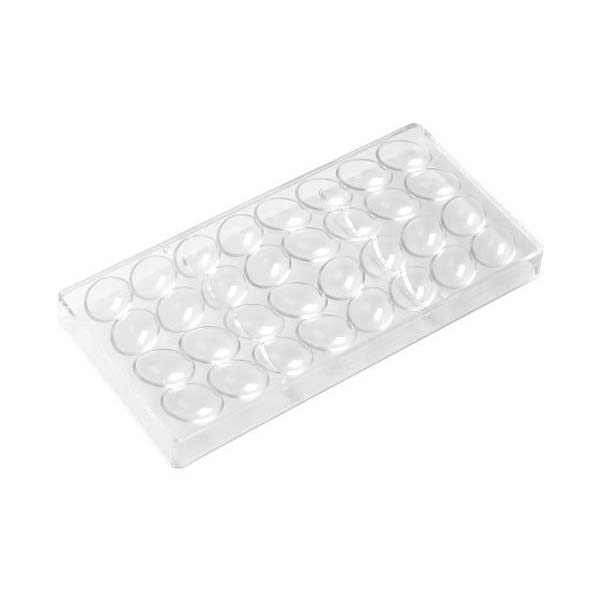 Patisse Chokoladeform t/24 stk æg 27 x 13 x 2,5 cm Klar * Patisse Chokoladeform t/24 stk æg 27 x 13 x 2,5 cm Klar *