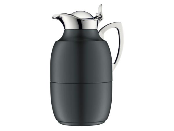 Termokande Juwel 1 liter Mat sort Rustfrit stål