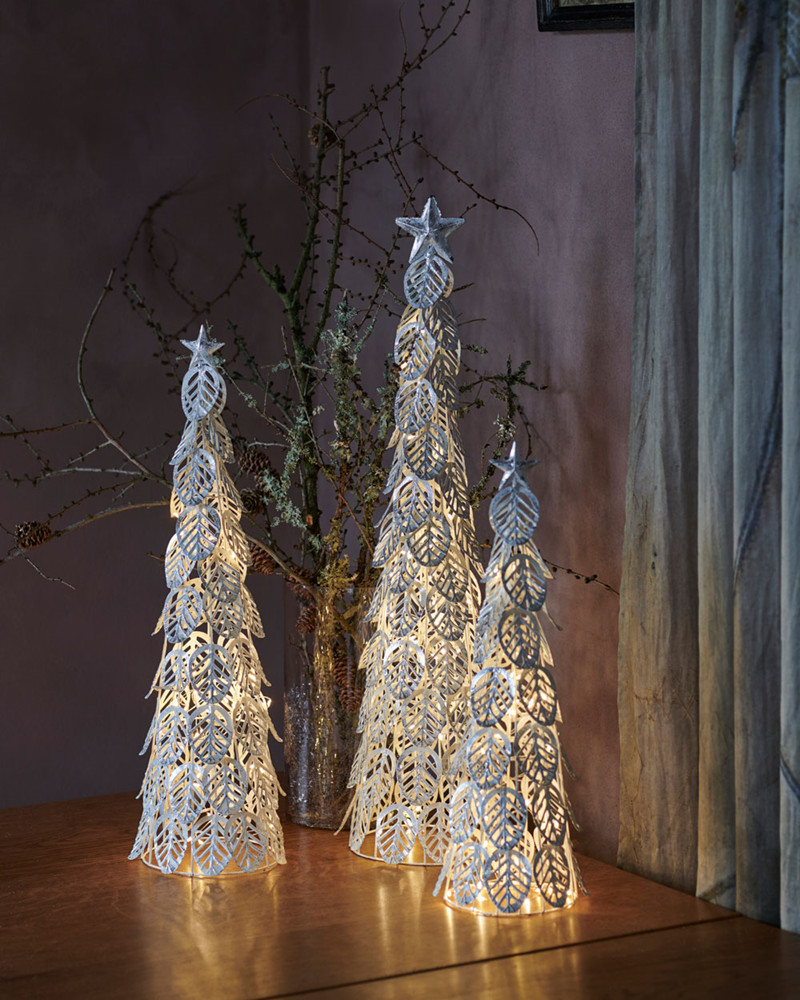 Kirstine Træ, H 43 cm, sølv Kirstine Træ, H 43 cm, sølv