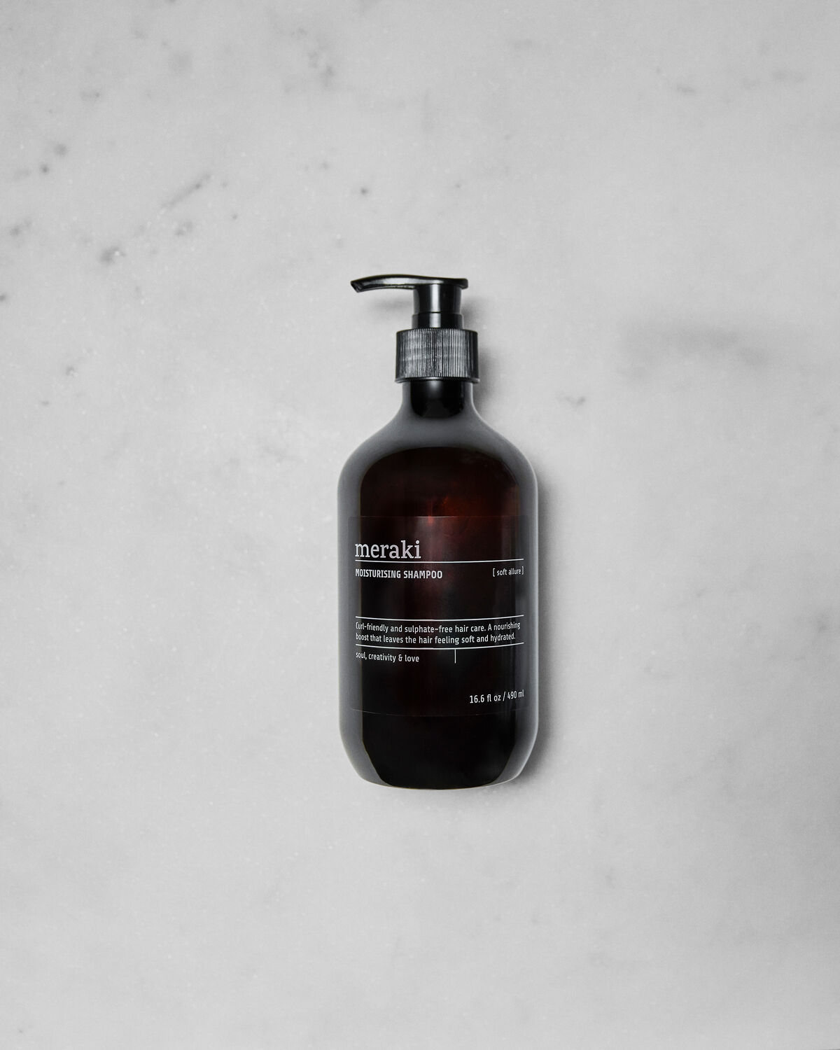 Moisturising shampoo, Soft Allure, 490 ml