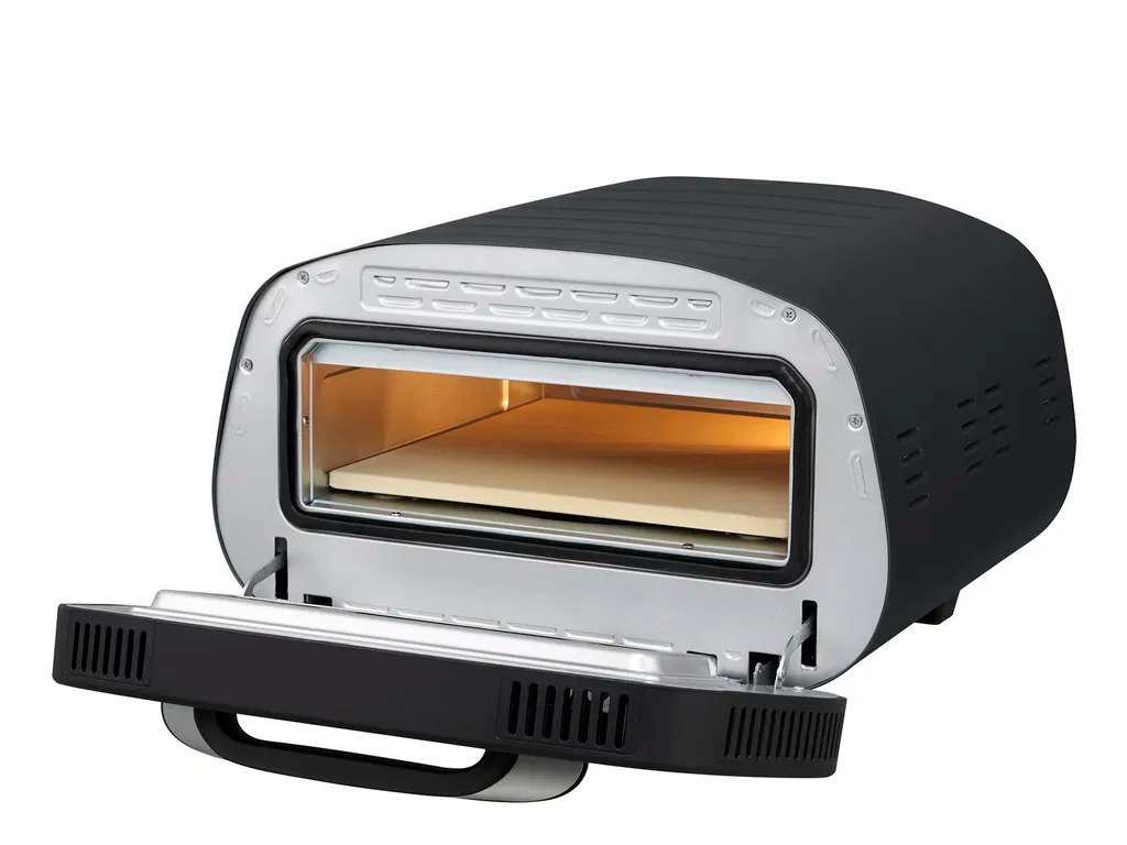 Nordic Sense Pizzaovn elektrisk 2200 watt Sort/Sølv