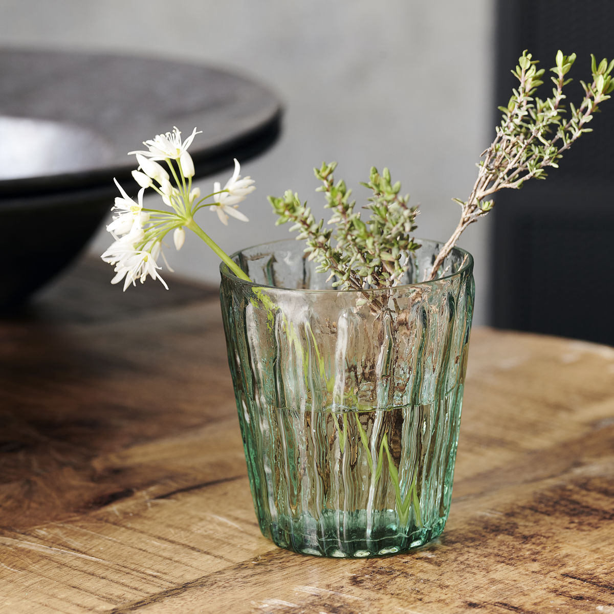 Tinka Fyrfadsstage, lyseblå