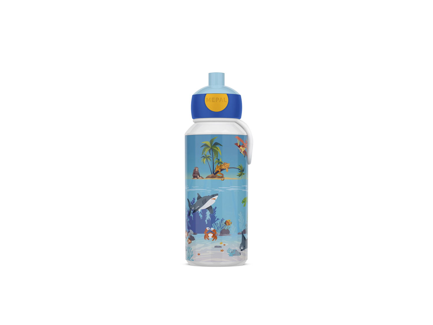 Mepal Pop-up Campus Drikkeflaske 400 ml Ocean*