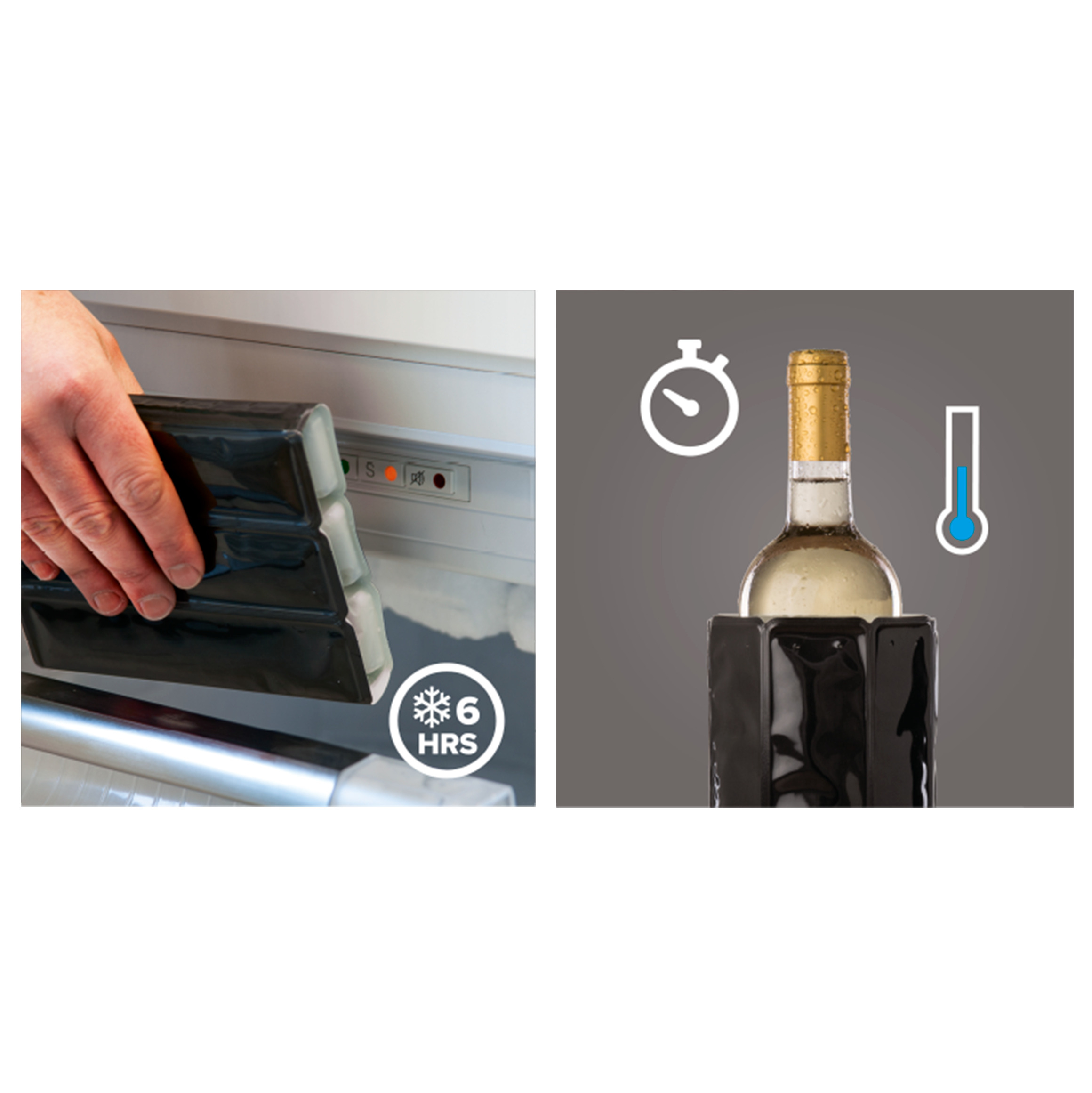 Active Champagnekøler Vacuvin Platin Active Champagnekøler Vacuvin Platin