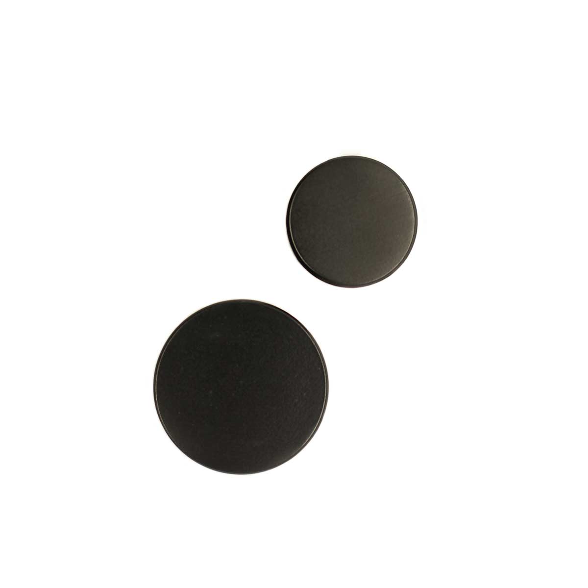 MOUD Home DOT sort knage - Ø2,5 cm