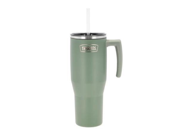 Termokrus med hank 1,1 liter Grøn