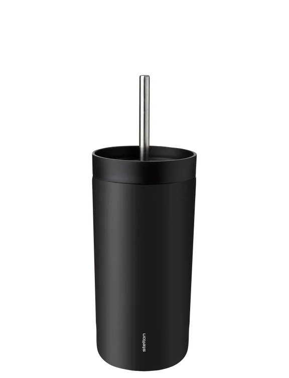 To Go Sip termokop med sugerør 0.4 l. soft black