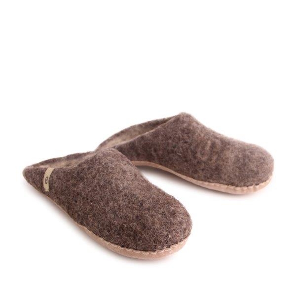 EGOS Slip On Simple, Natural Brown