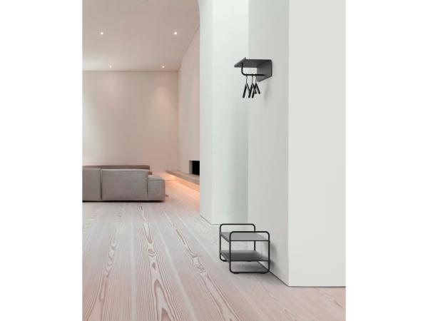 Hattehylde A-Coat Rack 80 x 21,5 x 14,8 cm Black