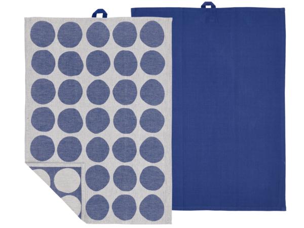 Södahl Bubbles Viskestykke 50 x 70 cm 2 stk. Royal Blue