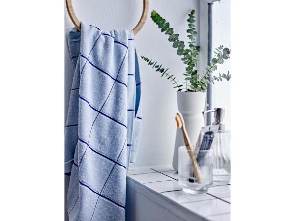 Håndklæde 50x100 Vista Linen blue