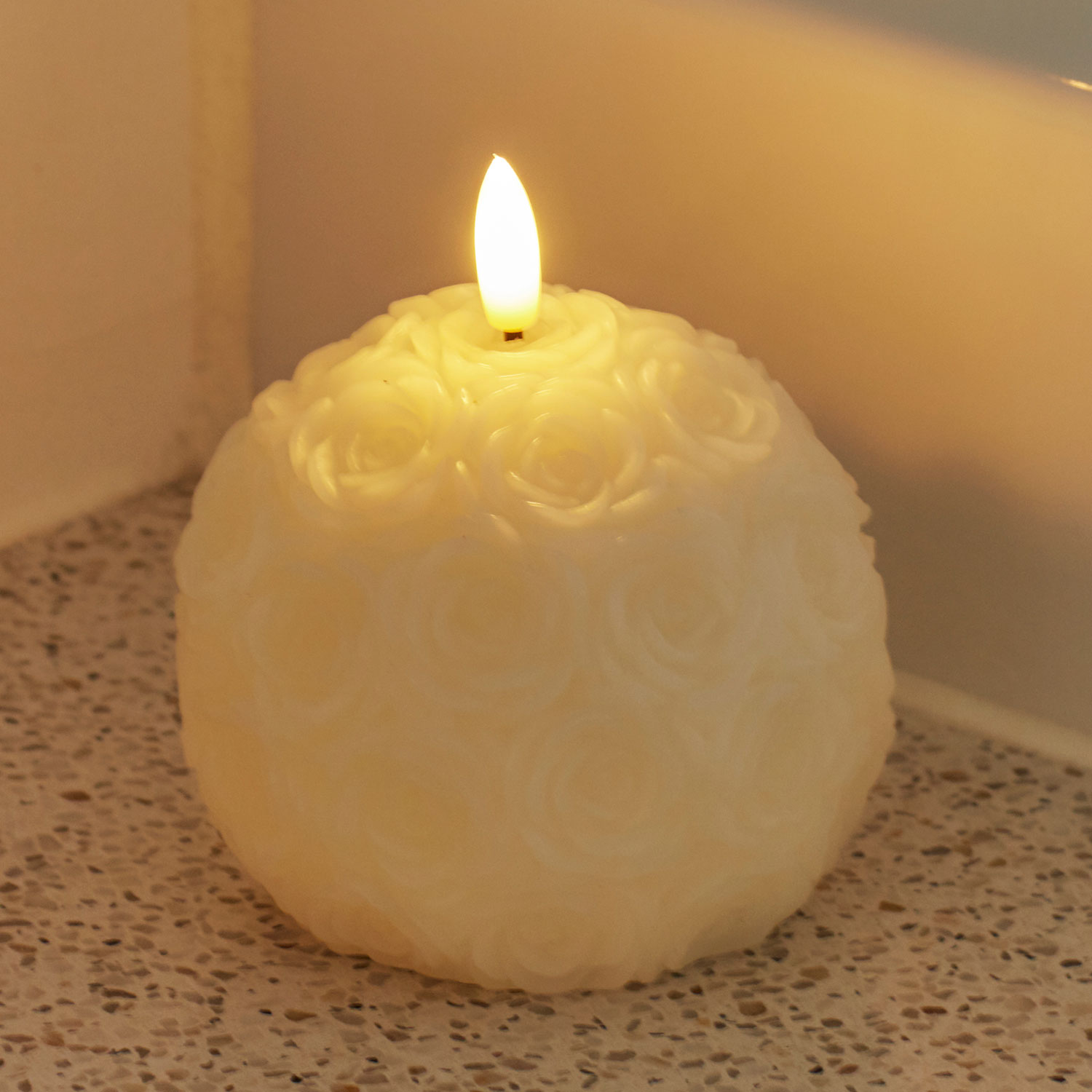 Sirius Rosalina, Ø10x H8,4cm, Cream