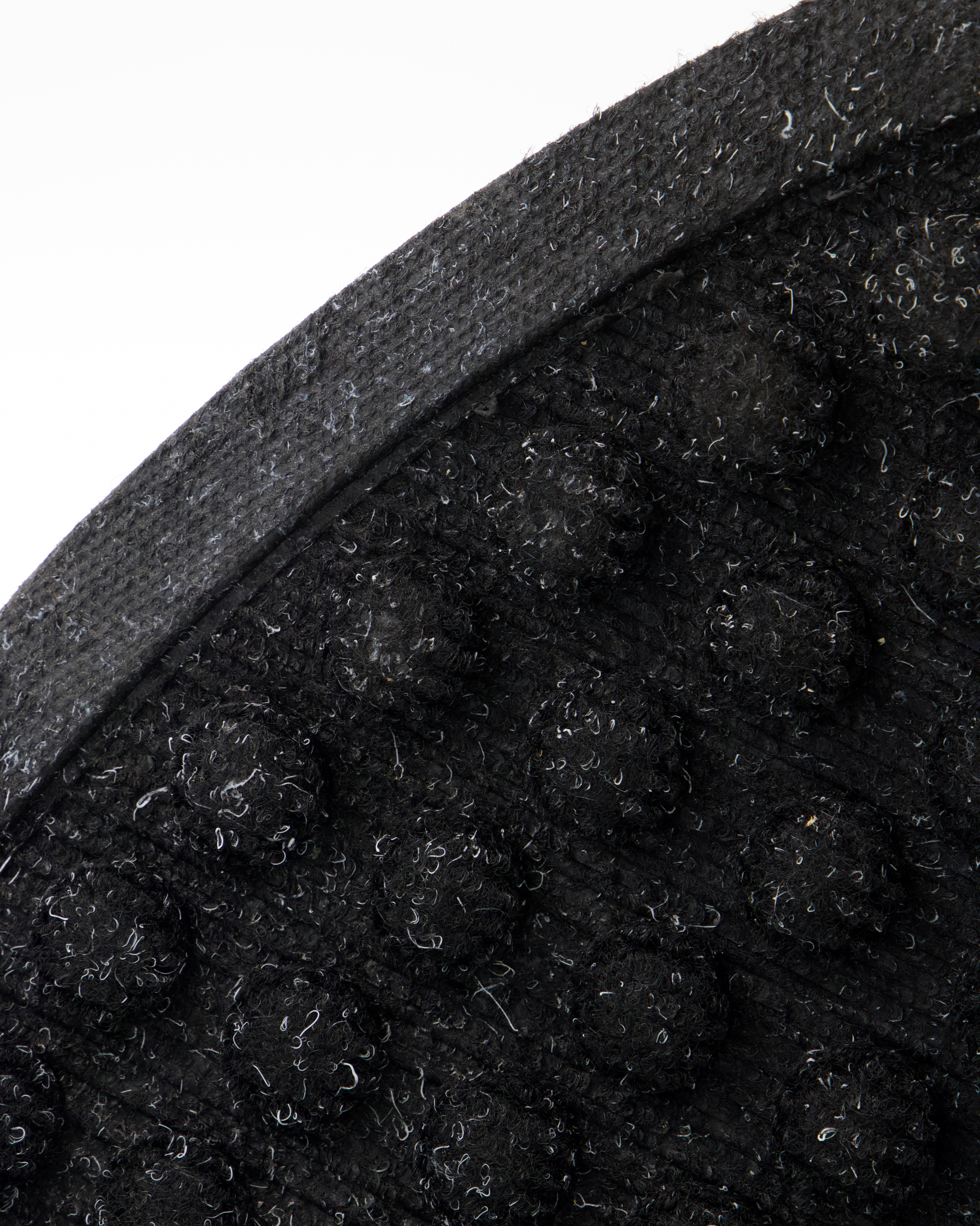 Dørmåtte, Entry, Half Round, Sort