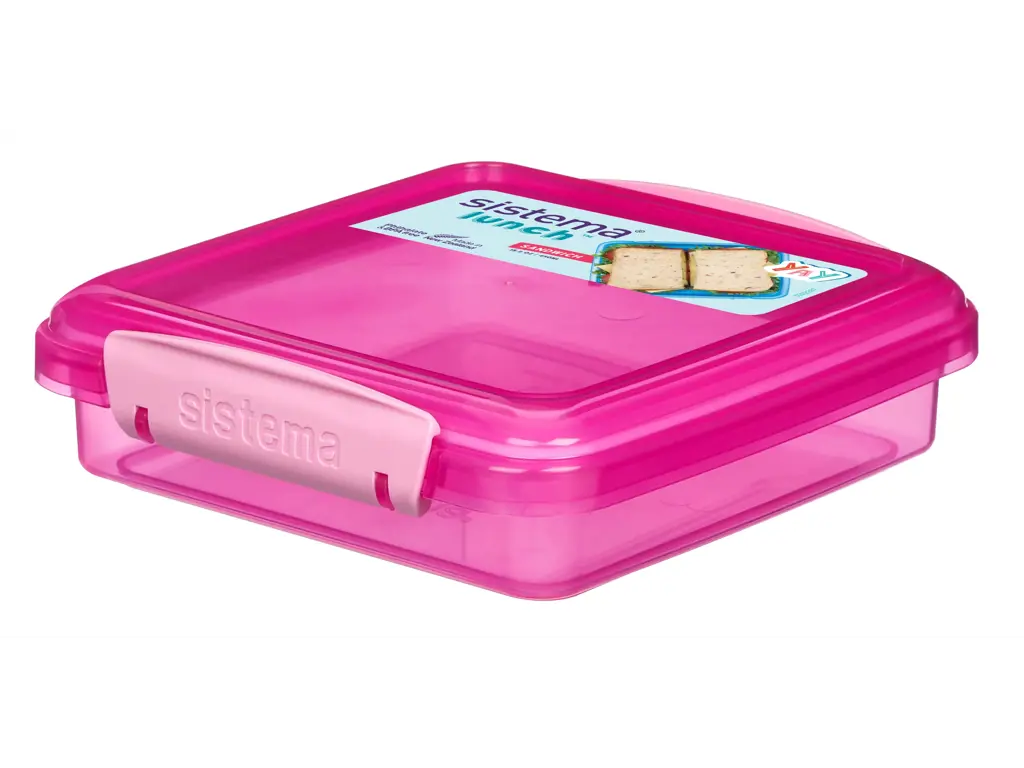 Sistema Sandwich Box 450ml, Pink